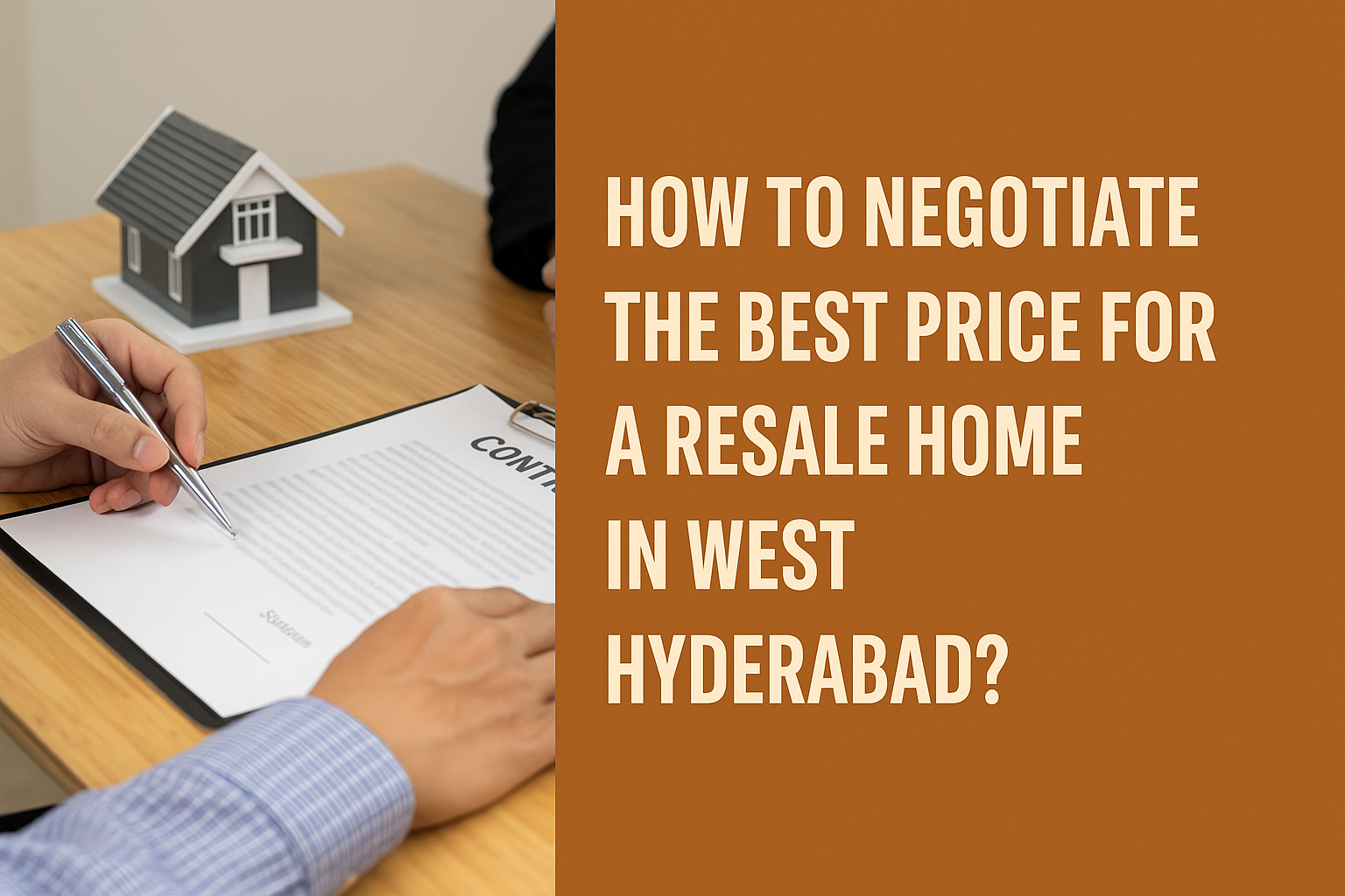 đź§ How to Negotiate the Best Price for a Resale Home in West Hyderabad