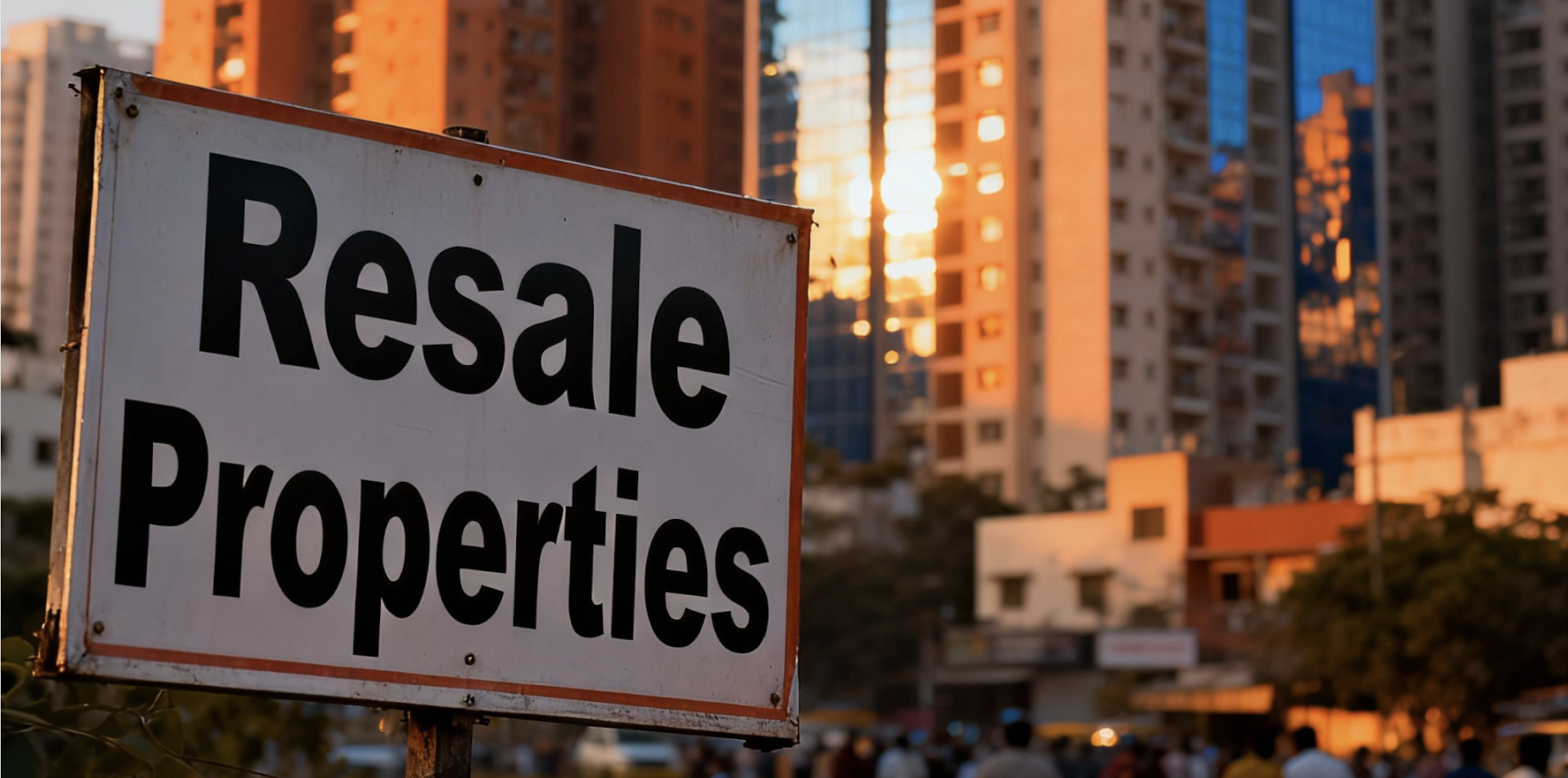 Resale Reality Check: Why Hyderabad High-Rise Owners Face an Uphill Battle 🏢