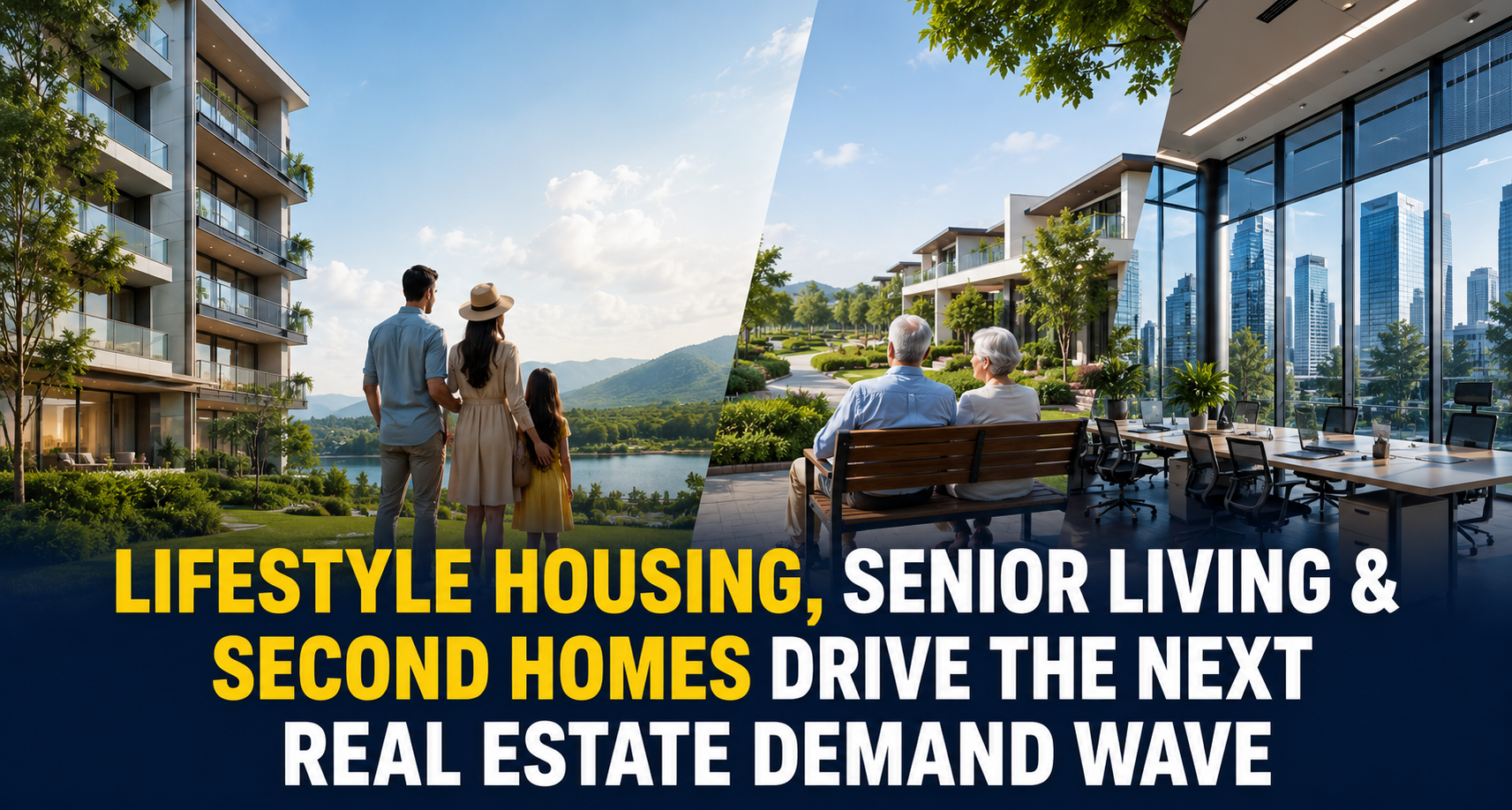 Lifestyle Housing, Senior Living & Second Homes Are Reshaping India's Real Estate