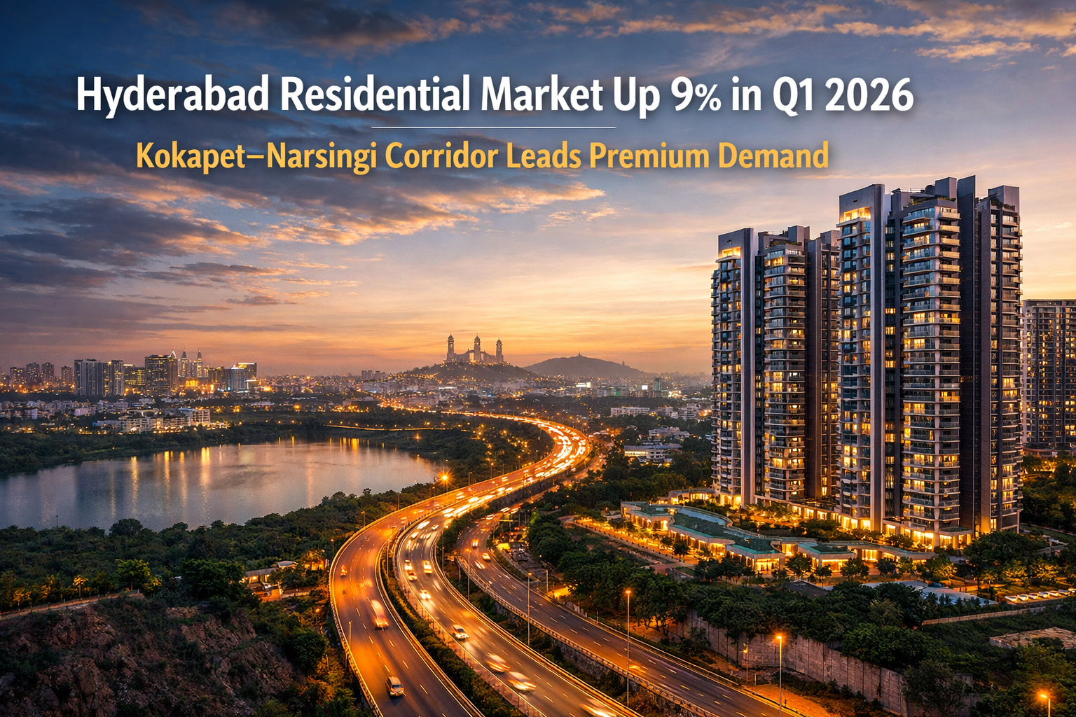 Hyderabad Home Prices Hit ₹8,211/sqft in Q1 2026